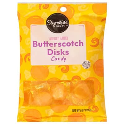Signature Select Candy Butterscotch Disks