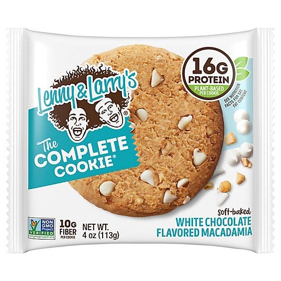 Is it Fish Free? Lenny & Larrys The Complete Cookie White Chocolate Macadamia