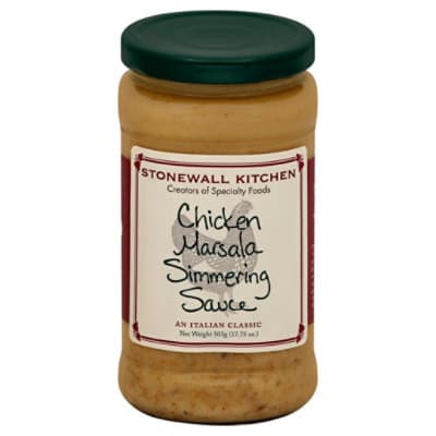 Stonewall Kitchen Sauce Simmering Chicken Marsala
