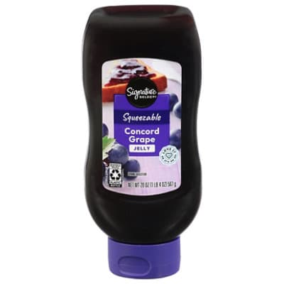Signature Select Jelly Squeezable Grape