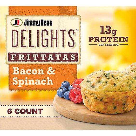 Is it Low FODMAP? Jimmy Dean Delights Bacon And Spinach Frittatas