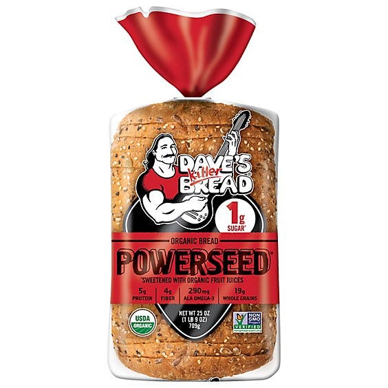 Is it Gluten Free? Dave's Killer Bread Organic Powerseed Bread
