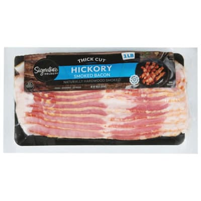 Signature Select Thick Cut Hickory Smoked Sliced Bacon