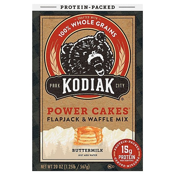 Is it Pescatarian? Kodiak Protein Packed Buttermilk Flapjack & Waffle Mix