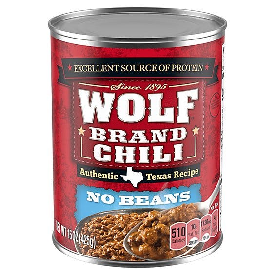 Is it Fish Free? Wolf Brand Chili Without Beans
