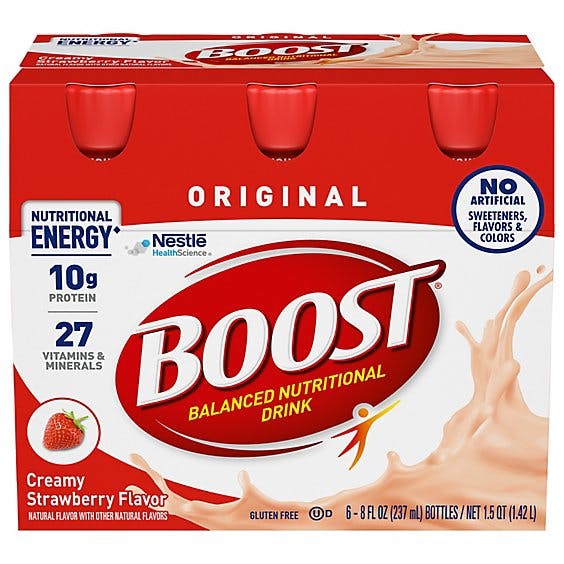 Is it Pescatarian? Boost Original Nutritional Drink Creamy Strawberry