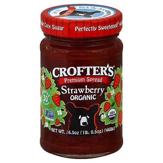 Is it Corn Free? Crofters Organic Strawberry Premium Fruit Spread