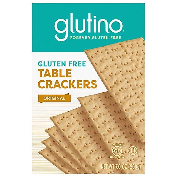 Is it Gelatin Free? Glutino Cracker Table Style Gf