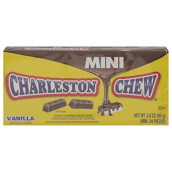 Is it Soy Free? Charleston Chew Nougat Chewy Vanilla Mini