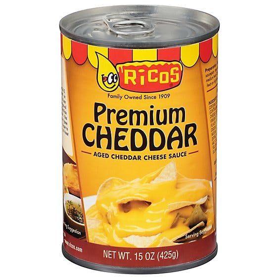Is it Corn Free? Ricos Sauce Cheese Premium Cheddar Aged Cheddar