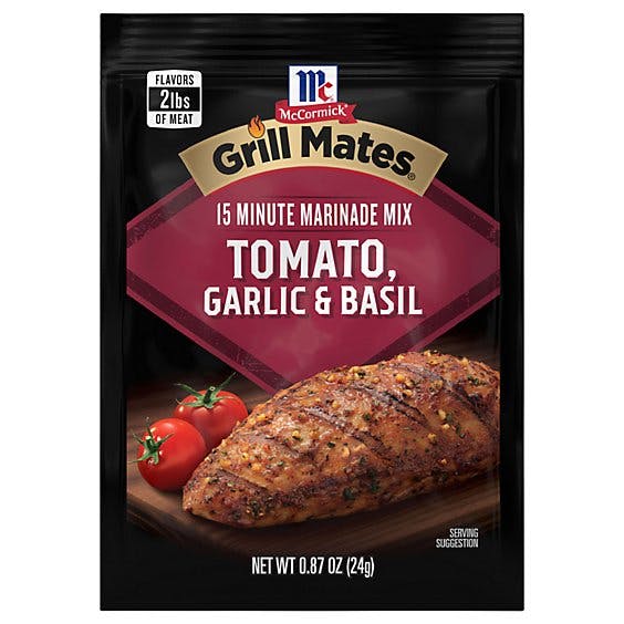 Is it Pregnancy friendly? Mccormick Grill Mates Marinade Mix - Tomato, Garlic & Basil