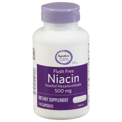 Signature Care Niacin Flush Free Dietary Supplement T