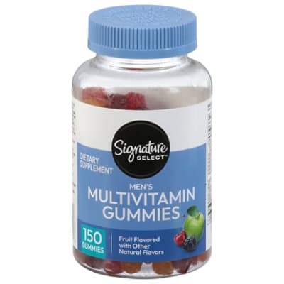 Signature Care Multivitamin Gummies Mens Dietary Supplement