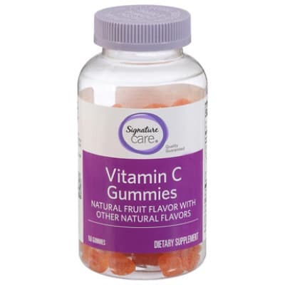 Signature Care Vitamin C Gummies Dietary Supplement