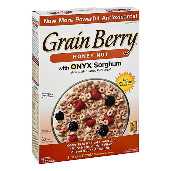Is it Milk Free? Grain Berry Cereal Grain Berry Antioxidants Honey Nut