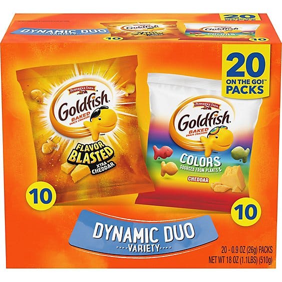 Is it Gelatin free? Goldfish Crackers Baked Snack Cheddar Variety Pack