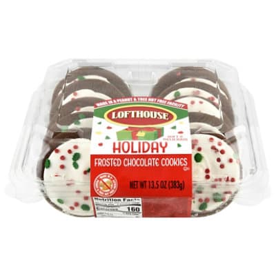 Cookie Frosted White Chocolate Holiday