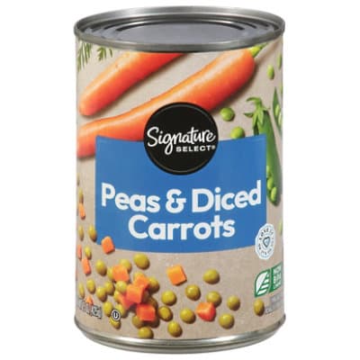 Signature Select Carrots Peas & Diced