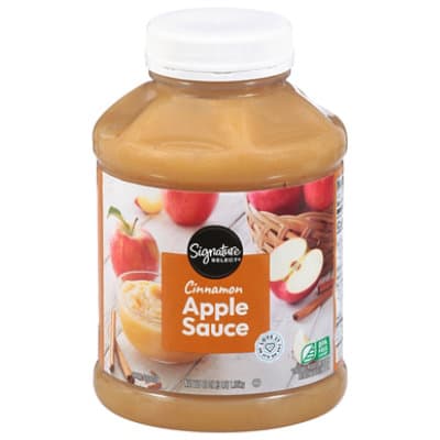 Signature Select Apple Sauce Cinnamon