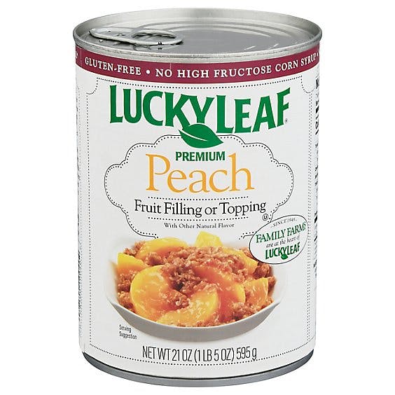 Is it Fish Free? Lucky Leaf Fruit Filling & Topping Premium Peach