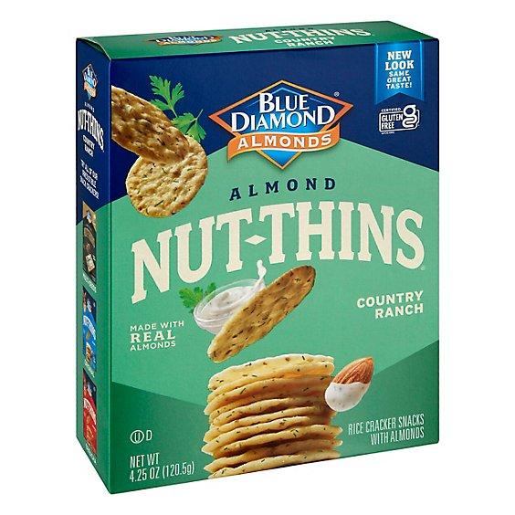 Is it Low Histamine? Blue Diamond Nut Thins Cracker Snacks Almond Nut & Rice Country Ranch