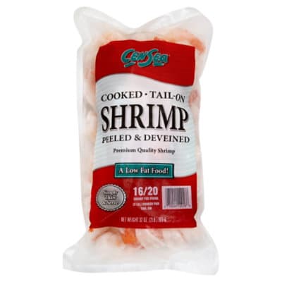 Censea Shrimp, Cooked P & D Tail-On