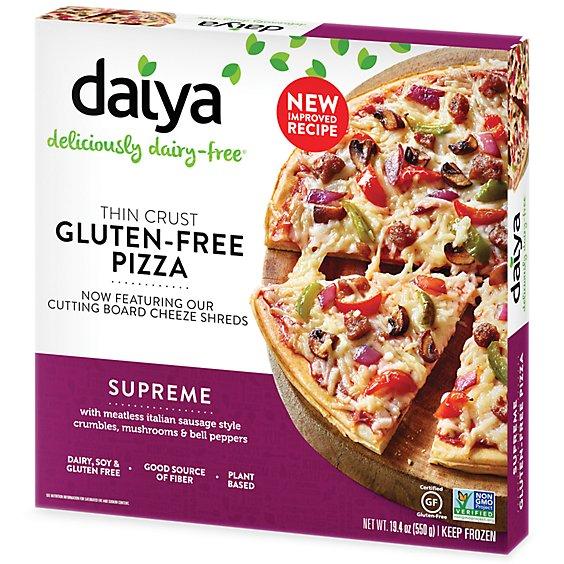 Is it Wheat Free? Daiya Thin Crust Gluten-freee Supreme Pizza