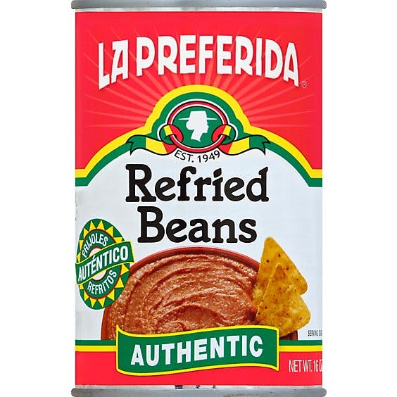 Is it Vegetarian? La Preferida Beans Refried Authentic