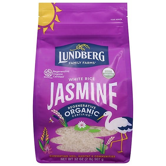 Lundberg Family Farms Organic California White Jasmine Rice