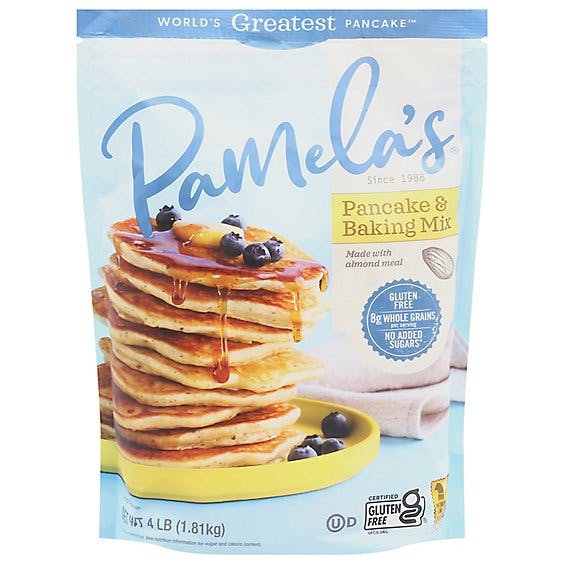 Is it Egg Free? Pamela's Products Gluten-free Baking & Pancake Mix