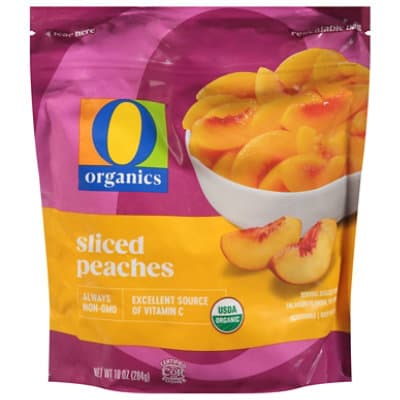 O Organics Peaches Sliced