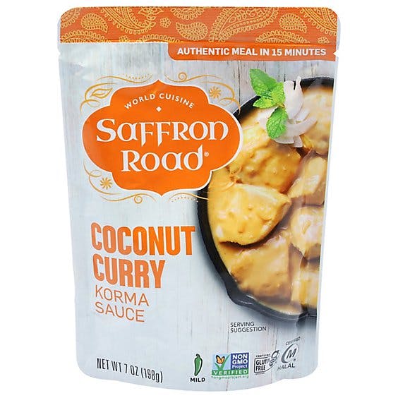 Is it Egg Free? Saffron Road Coconut Curry Korma Sauce