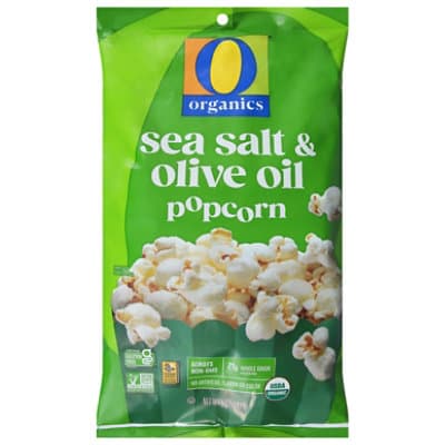 O Organics Organic Popcorn Sea Salt & Olive Oil