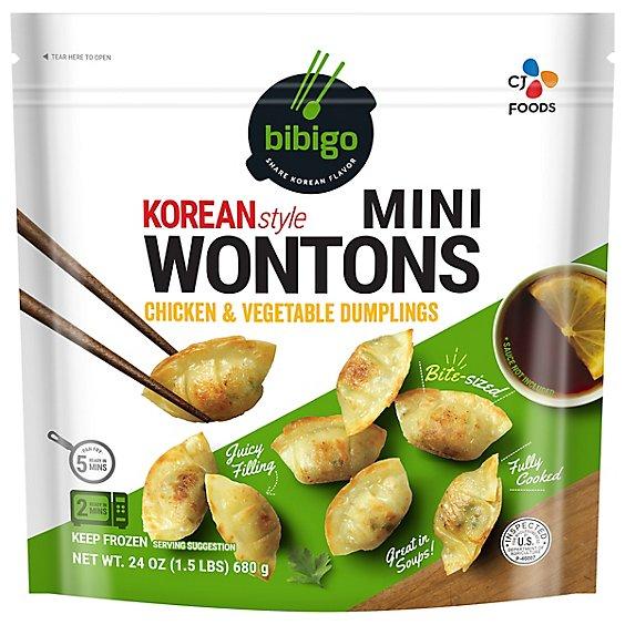 Is it Egg Free? Bibigo Mini Wontons Chicken & Vegetable