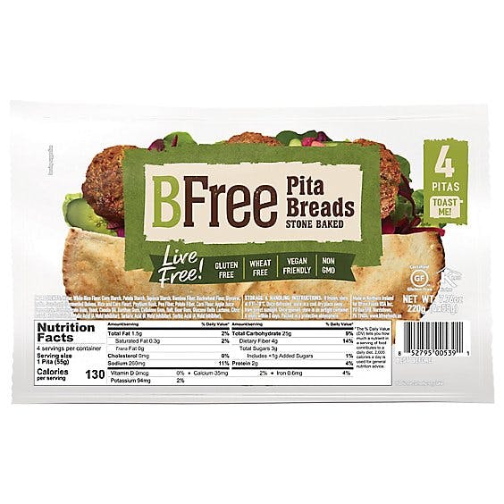 Is it Paleo? Bfree Foods Stone Baked Pita Breads