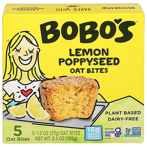 Is it Pescatarian? Bobos Bites Lemon Poppyseed