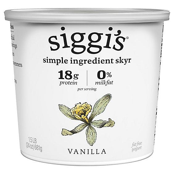 Is it Lactose Free? Siggi's Icelandic Skyr Nonfat Yogurt, Vanilla