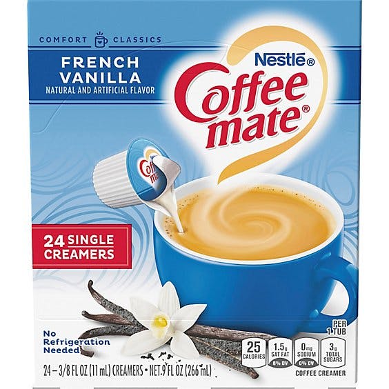 Is it Low Histamine? Nestle Coffee Mate French Vanilla Liquid Coffee Creamer Singles