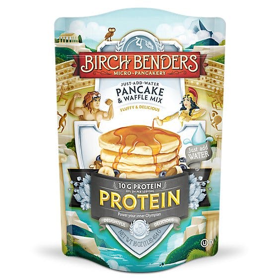 Is it Pescatarian? Birch Benders Protein Pancake & Waffle Mix