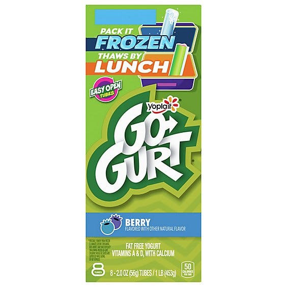 Is it Lactose Free? Go-gurt Berry & Strawberry