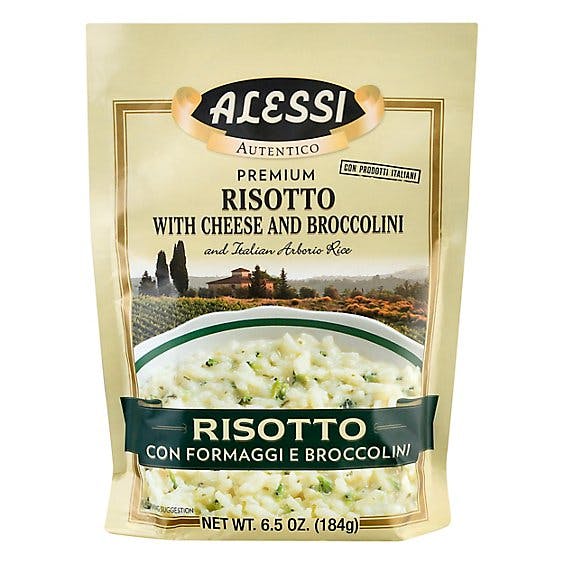 Is it Sesame Free? Alessi Cheese And Brocollini Risotto Rice