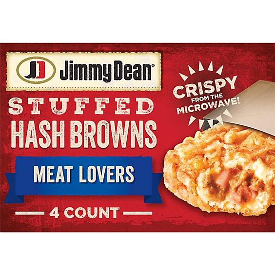 Is it Pescatarian? Jimmy Dean Meat Lovers Stuffed Hash Browns