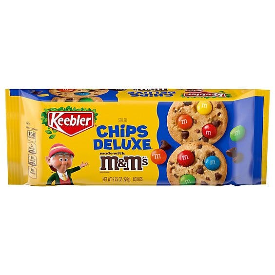 Is it Lactose Free? Keebler Chips Deluxe Made With Milk Chocolate M&m's Cookies