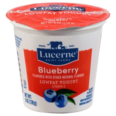 Lucerne Yogurt Lowfat Blueberry Flavored