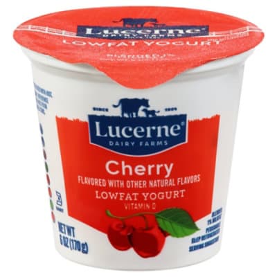 Lucerne Yogurt Lowfat Cherry Flavored