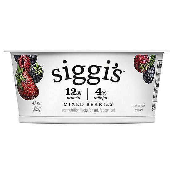 Is it Vegetarian? Siggi's 4% Mixed Berries Skyr Yogurt