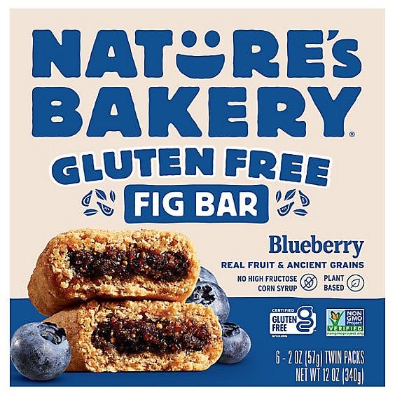 Is it Sesame Free? Nature's Bakery Blueberry Gluten Free Fig Bar Box