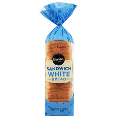 Signature Select Bread Enriched White Sandwich