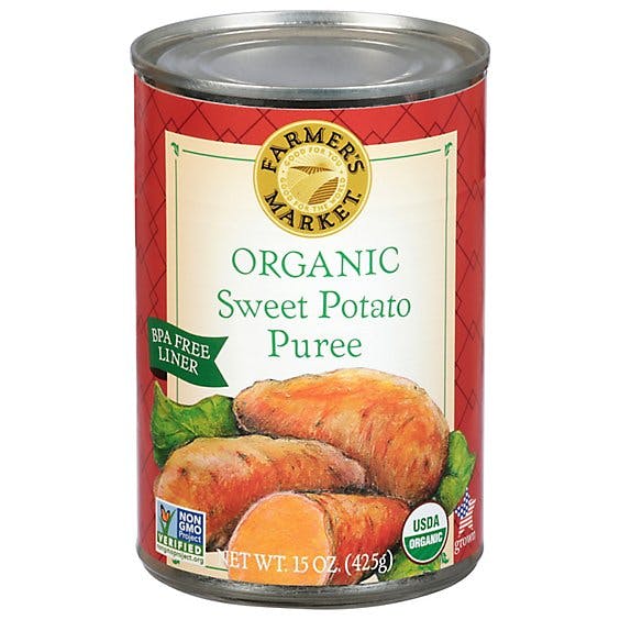 Organic Canned Sweet Potato Puree