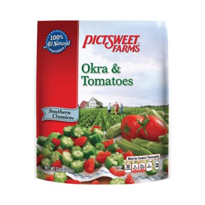 Pictsweet Farms Okra & Tomatoes All Natural